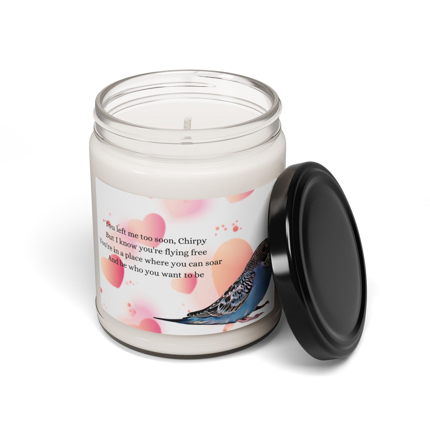 Custom Pet Memorial Candle Sceneted Soy Candles