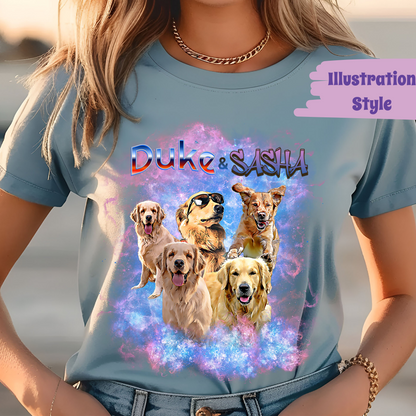 Comfort Colors Pet Photo Shirt