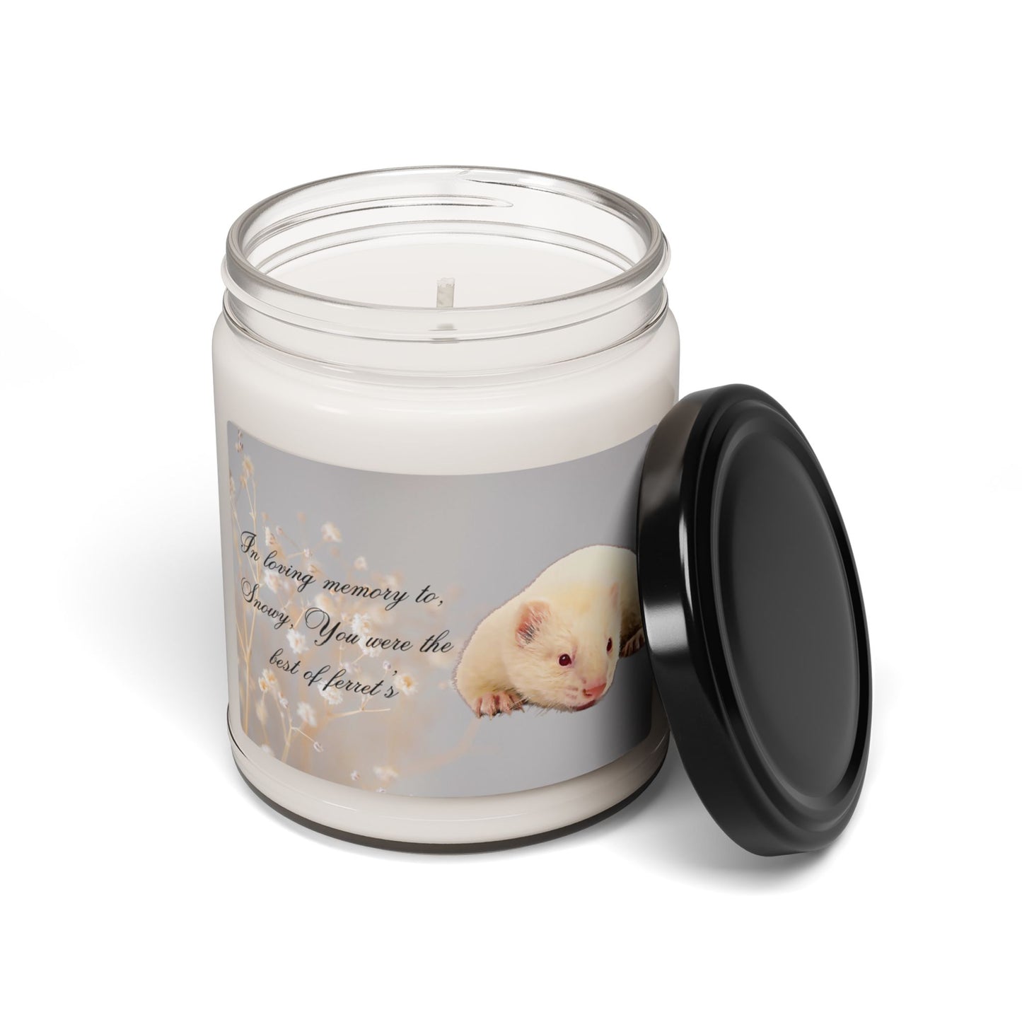 Custom Pet Memorial Candle Sceneted Soy Candles