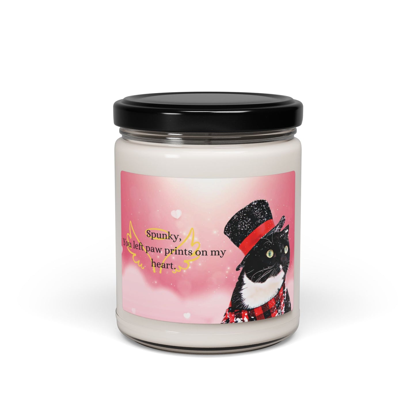 Custom Pet Memorial Candle Sceneted Soy Candles